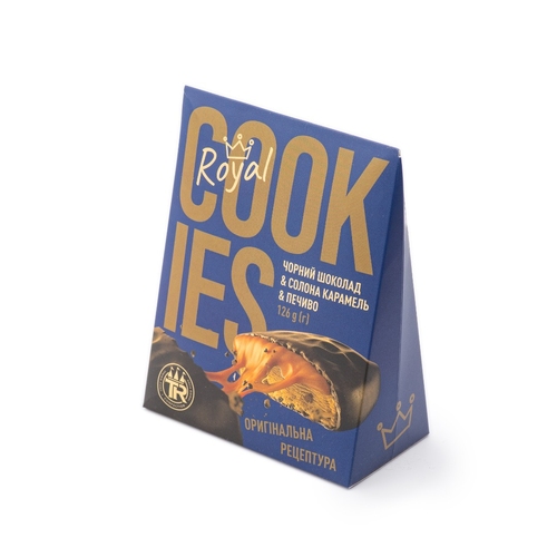 “Royal Cookies” in Dark Chocolate (126 g)