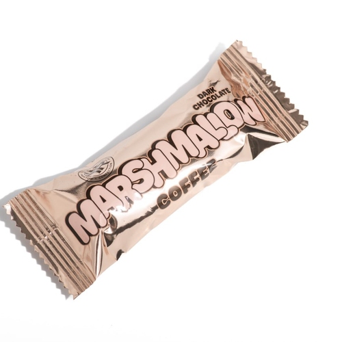 “Coffee” Marshmallow Decorated with Cocoa Nibs