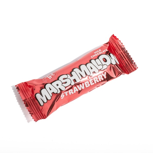 “Strawberry” Marshmallow with Strawberry Flakes
