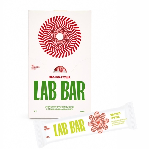 APPLE, PEAR «LAB BAR»