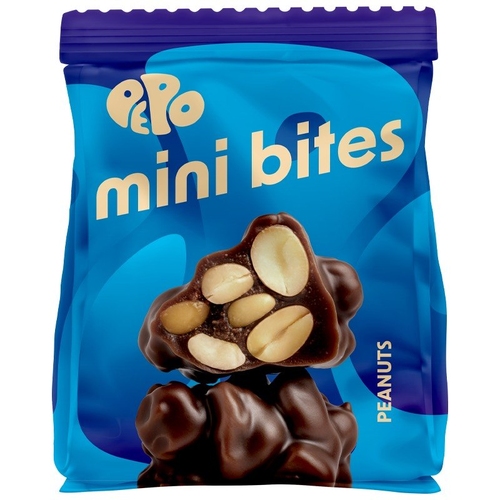 MINI BITES CANDY PEANUTS IN CONFECTIONERY GLAZE